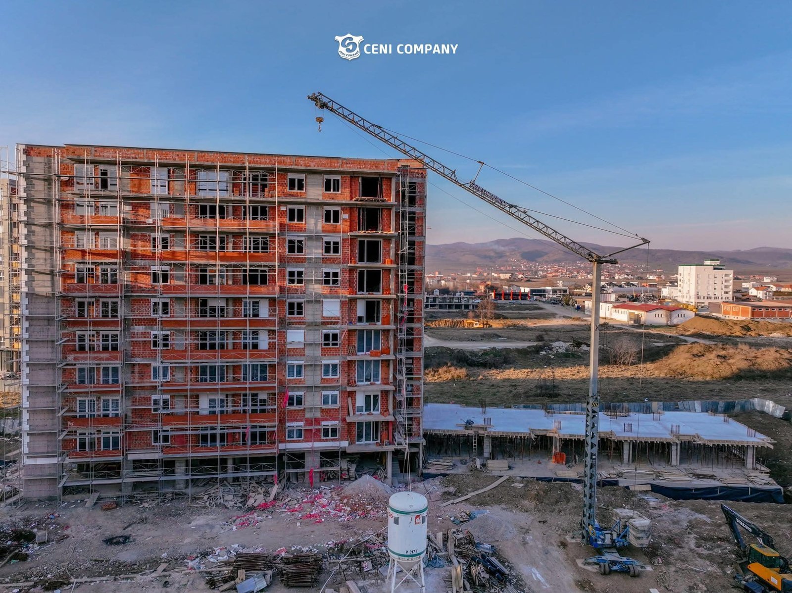 Skela Ceni në një kantier ndërtimi